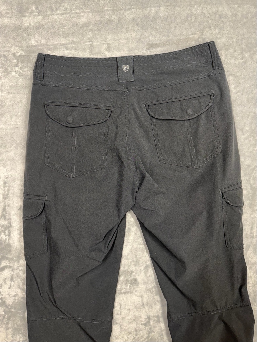 Kuhl Women's Straight Leg Cargo Pants in Dark Gray - Picture 4 of 12